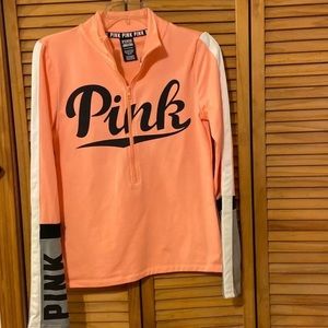 Victoria Secret Pink Half Zip Discontinued
